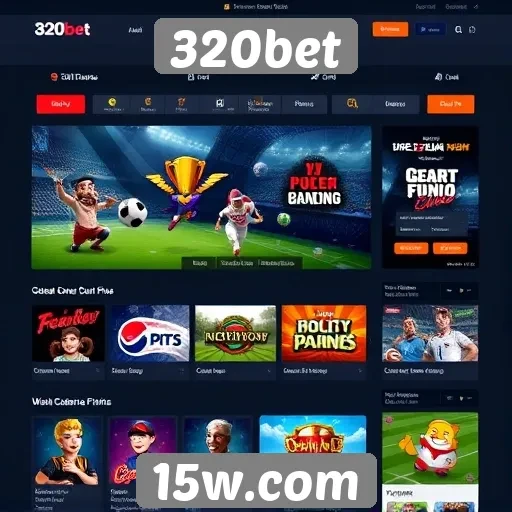 Experiência do usuário na navegação do site 320bet